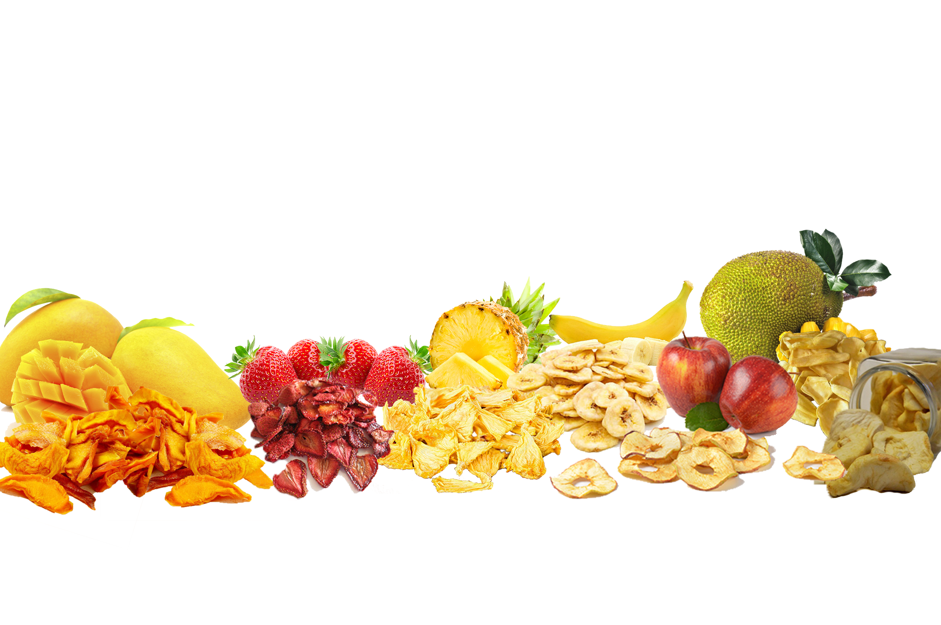 Tropical dried fruits